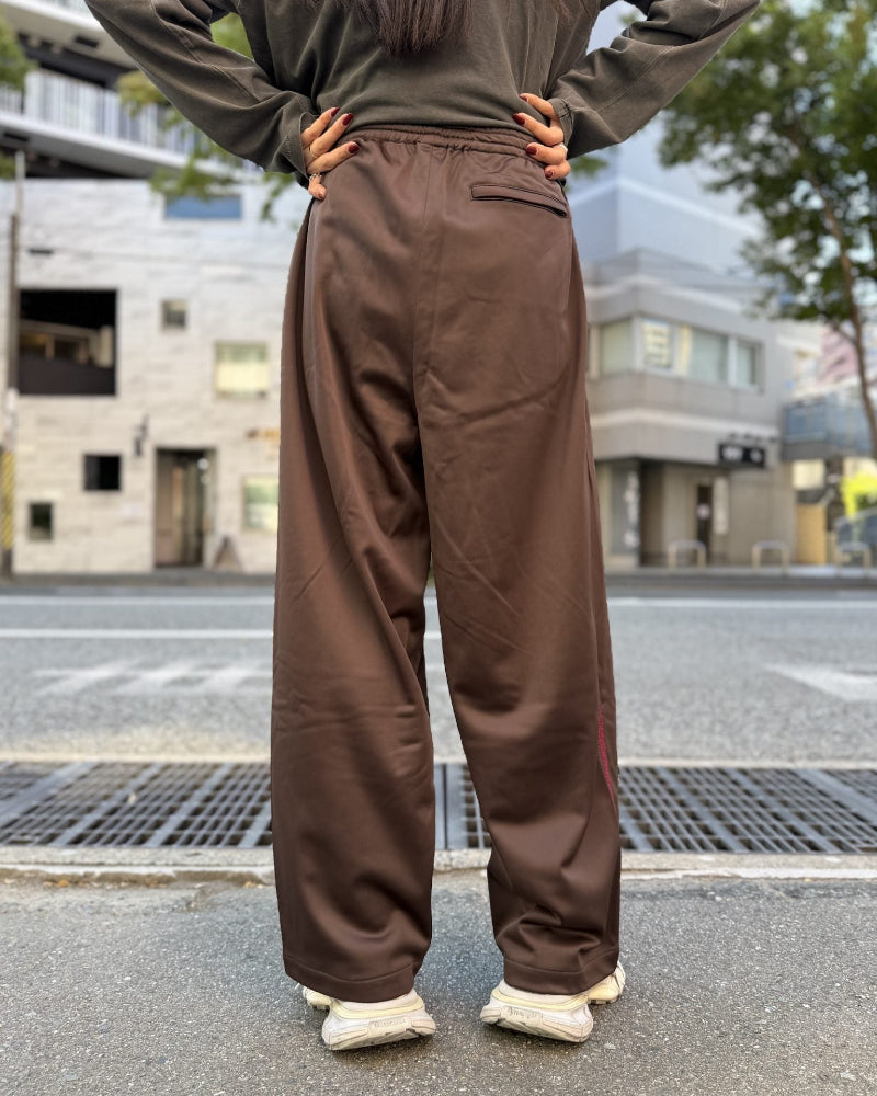LACE TRIM TRACK PANTS