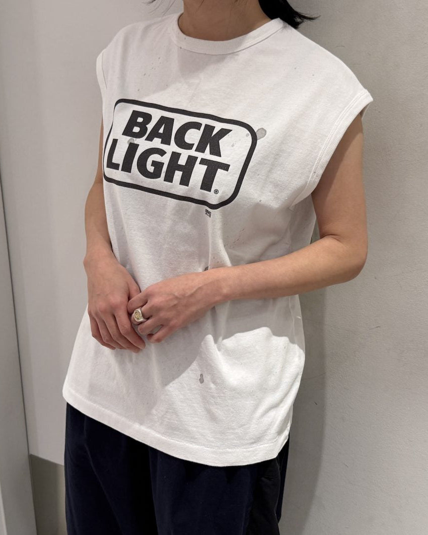 ”BACK LIGHT” SLEEVELESS TANK TOP