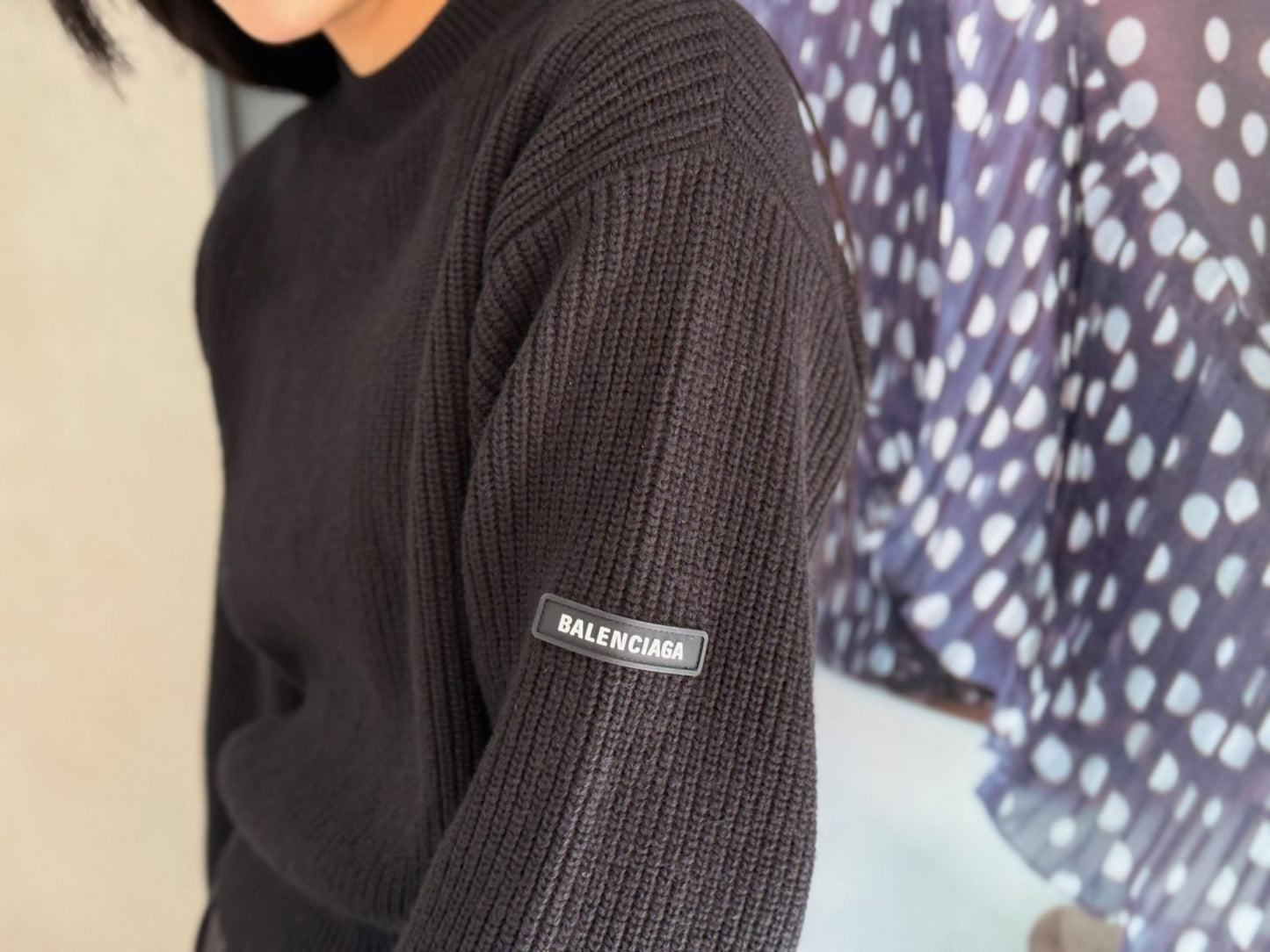 Cropped Sweater【24AW】