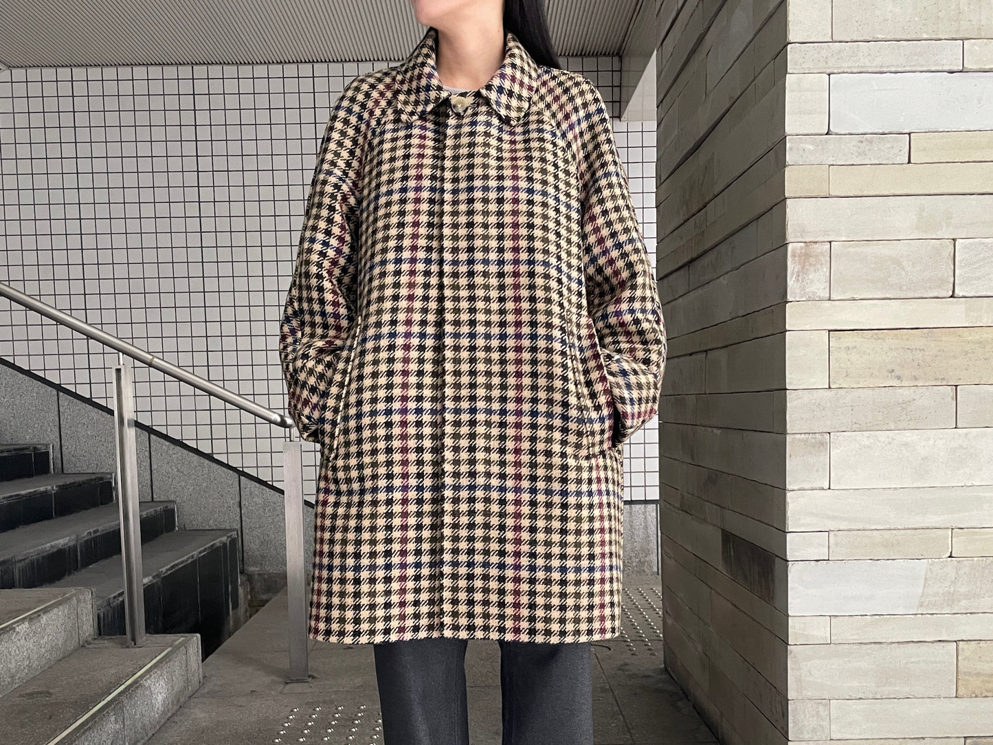 ウールステンカラーコート【24AW】