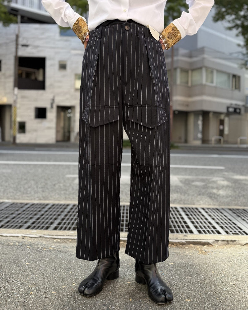CHINO PANTS PINSTRIPE