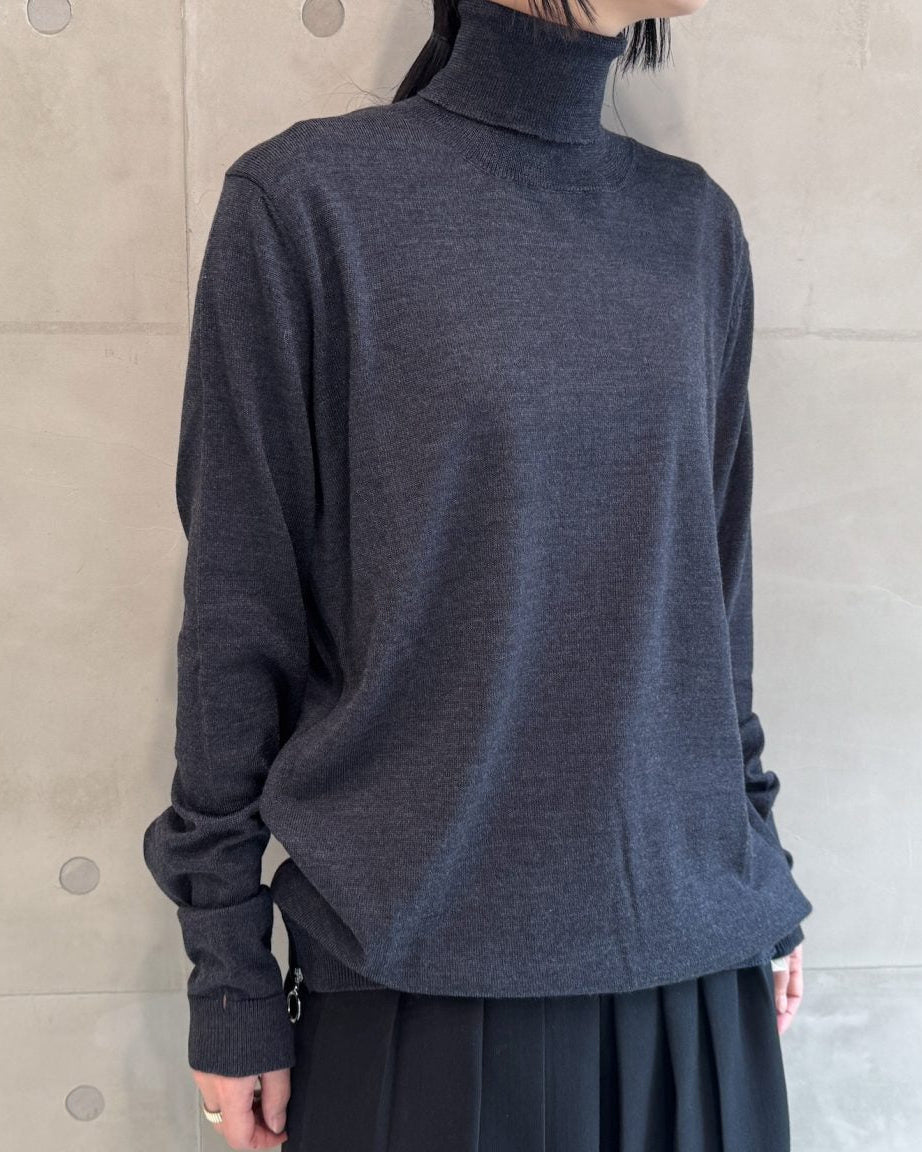 TURTLE NECK KNIT MERINO