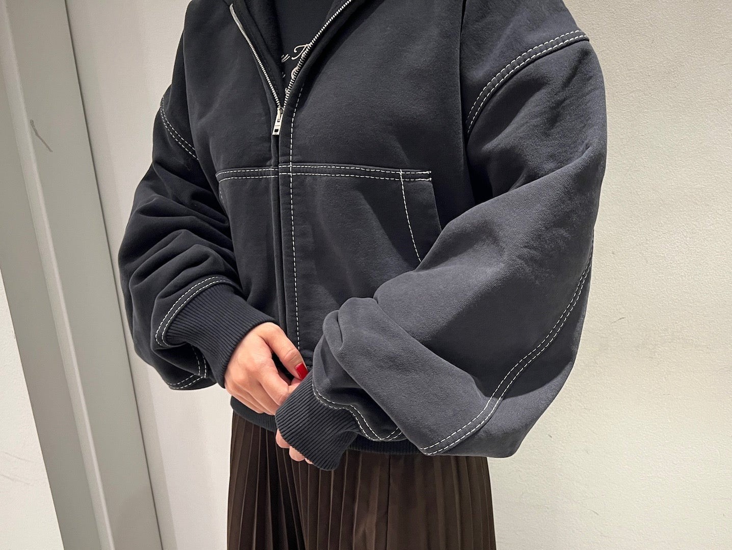 ジップアップフーディ【25AW】