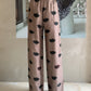 LIPS PRINT PAJAMA TROUSERS【24AW】