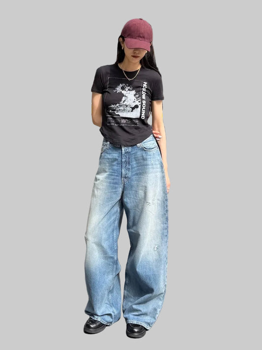 ルーズフィットジーンズ（UNISEX）