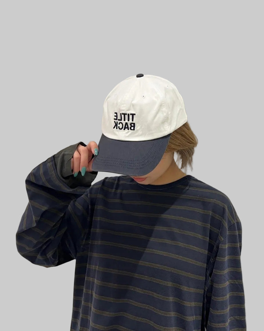 ”TITLE BACK” BALL CAP