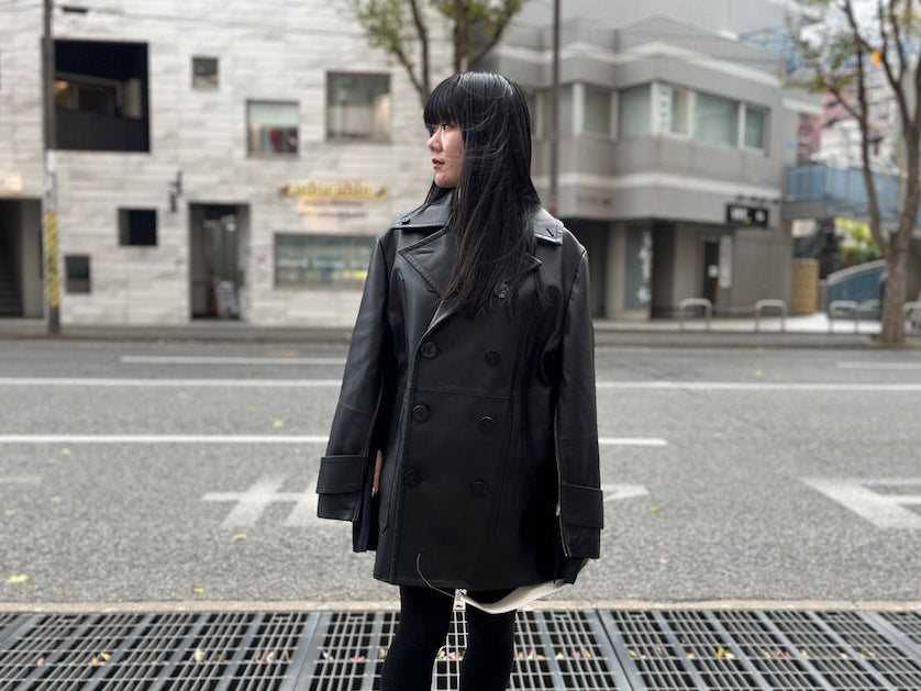 ORIGAMI PEACOAT LEATHER｜SETCHU（セッチュウ）通販オンラインストア