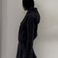 CUT-UP FITTED HOODIE（UNISEX）