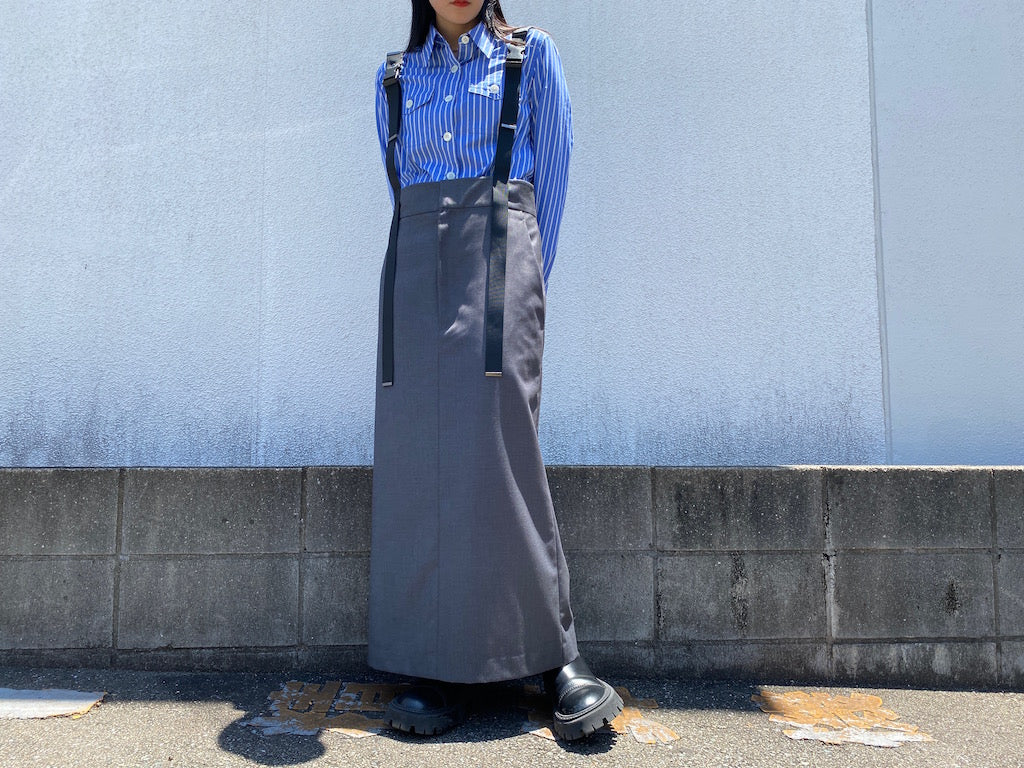 COVERALLS DRESS SKIRT【24AW】