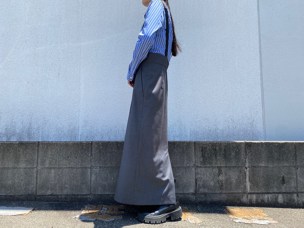 COVERALLS DRESS SKIRT【24AW】