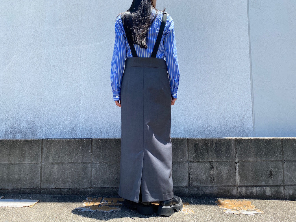 COVERALLS DRESS SKIRT【24AW】