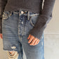 LIGHT DISTRESSED SWEATER【24AW】