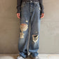 Ripped Medium Fit Pants【24AW】