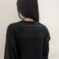 COTTON JERSEY SWITCHED TOP【25AW】