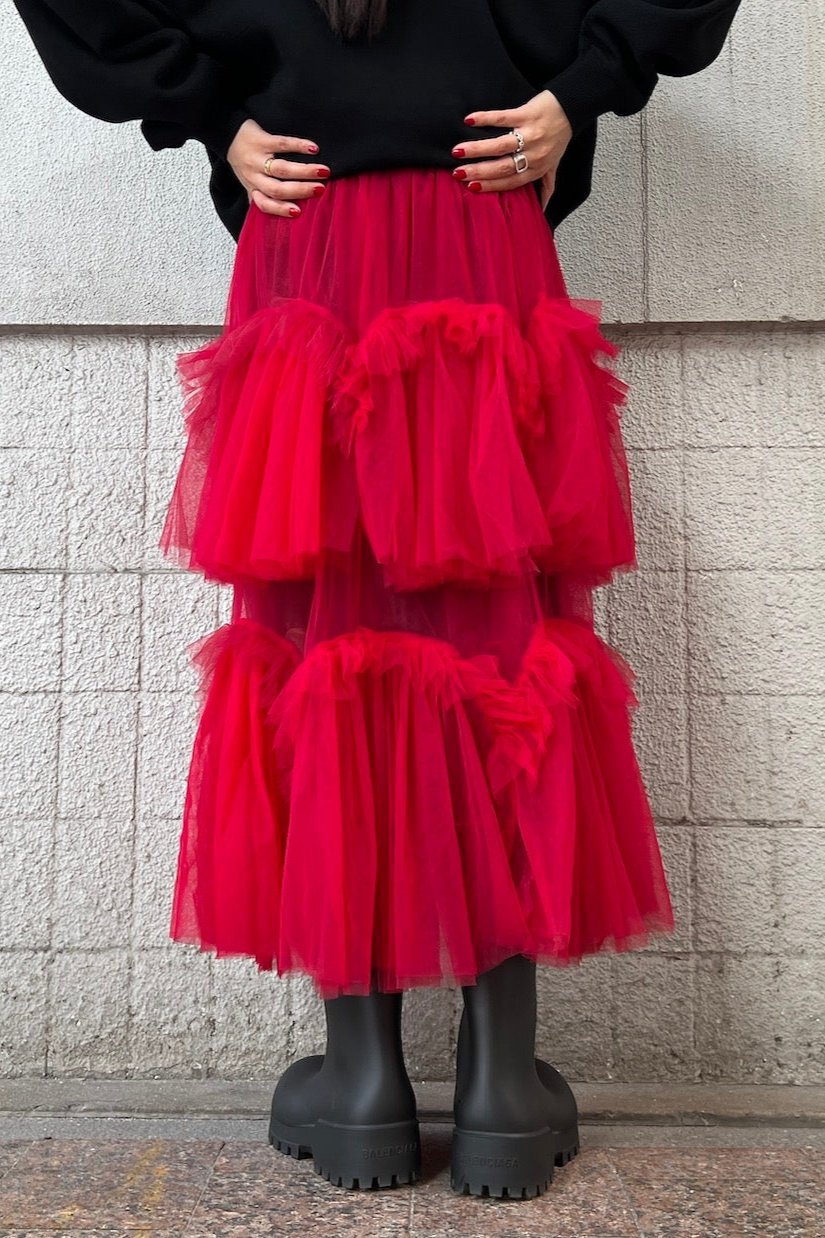 Swell Tulle Skirt【24AW】