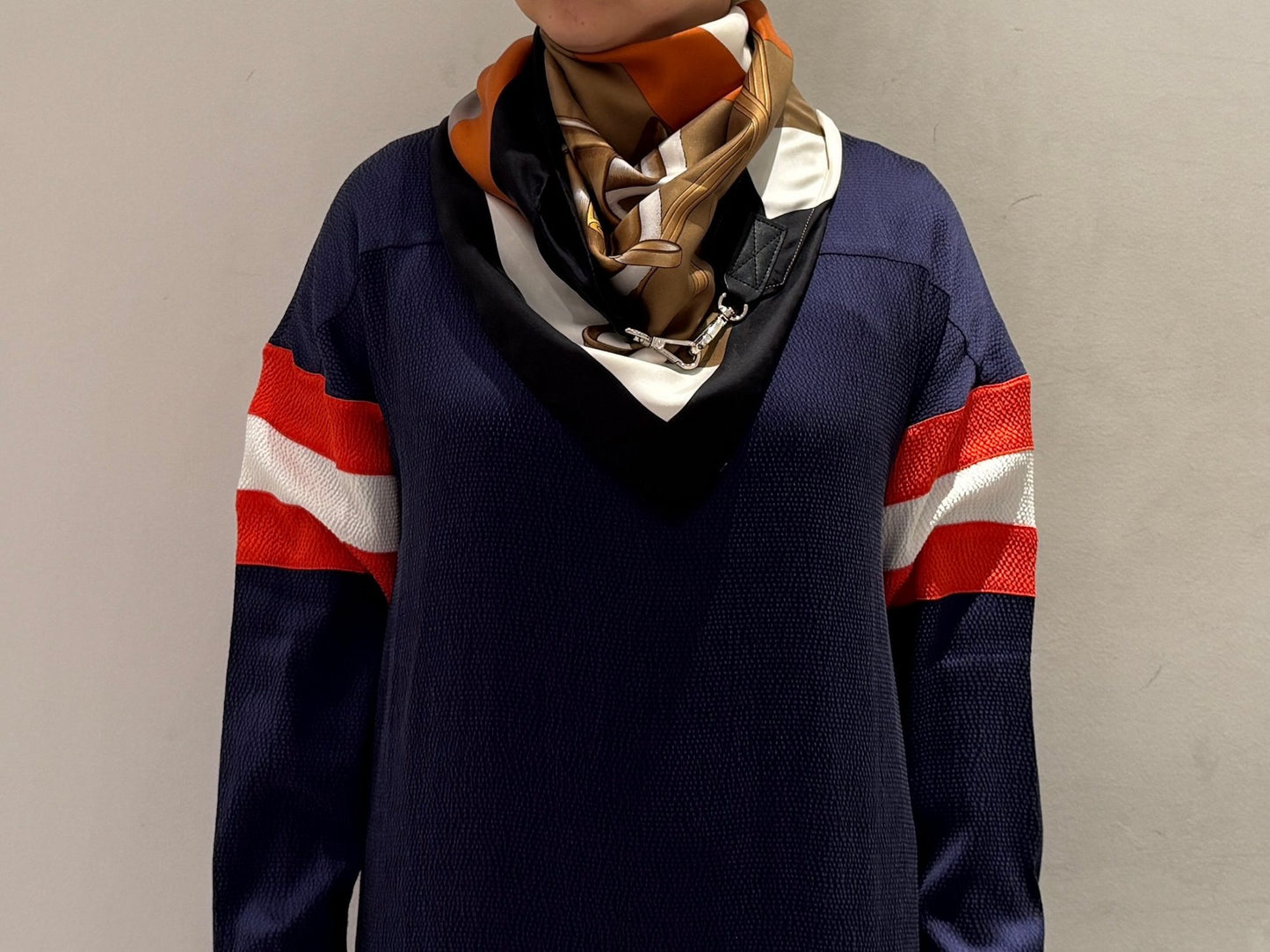 Vintage Silk Scarf Strap