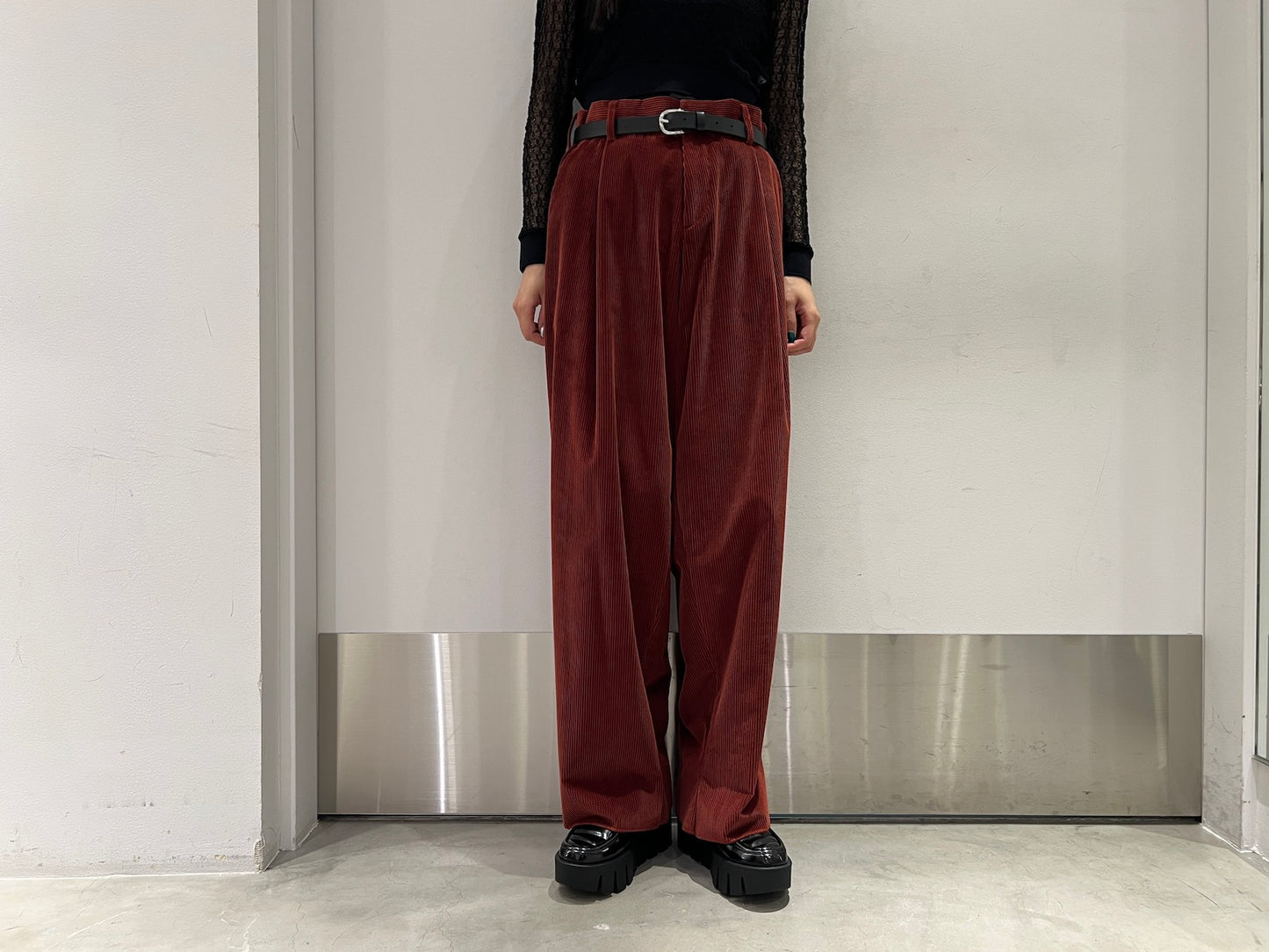 コーデュロイタックパンツ（MEN）【24AW】