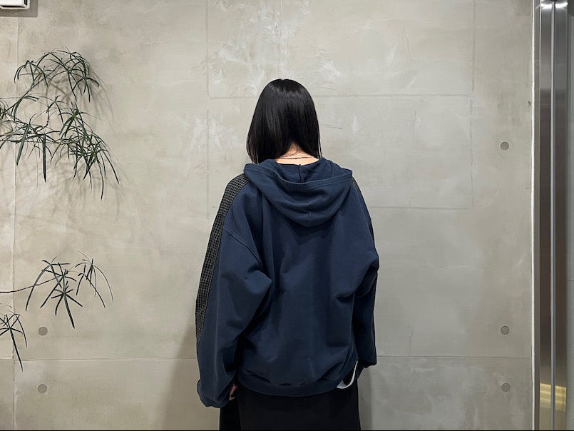Cut-Up Hooded Shirt（UNISEX）