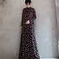 ハイネックロングワンピース
