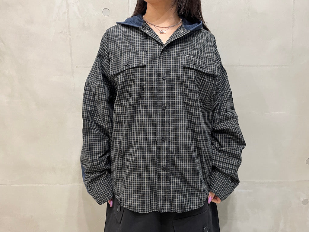 Cut-Up Hooded Shirt（UNISEX）