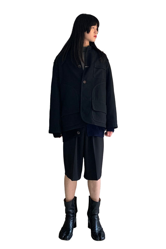 ヘビーコットンダブルコート