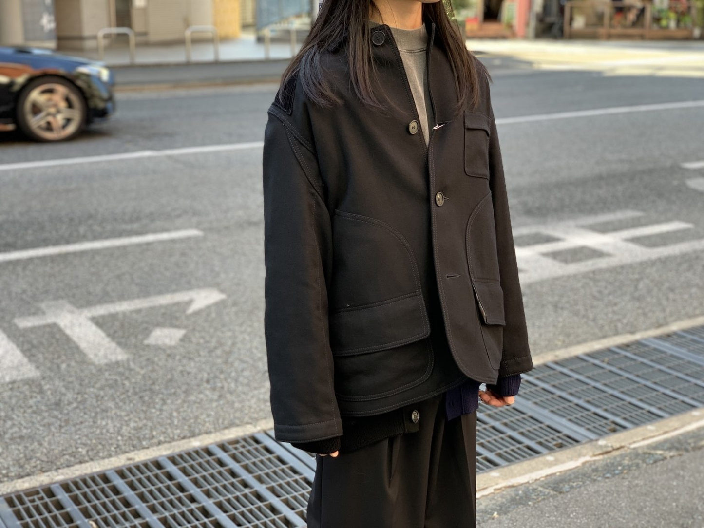 ヘビーコットンダブルコート【24AW】