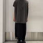 ”BACK STAR SOUNDS” LAYERED T-SHIRT DRESS