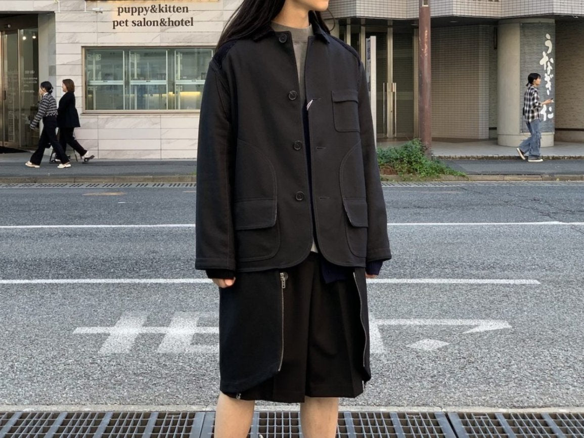 ヘビーコットンダブルコート【24AW】