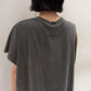 ”BACK STAR SOUNDS” LAYERED T-SHIRT DRESS