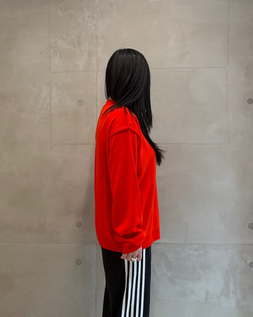 pullover c-neck long sleeves