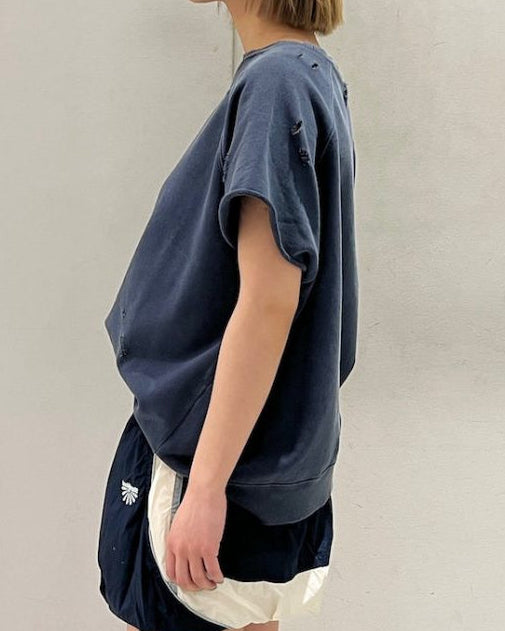 SWEAT SLEEVELESS TOP
