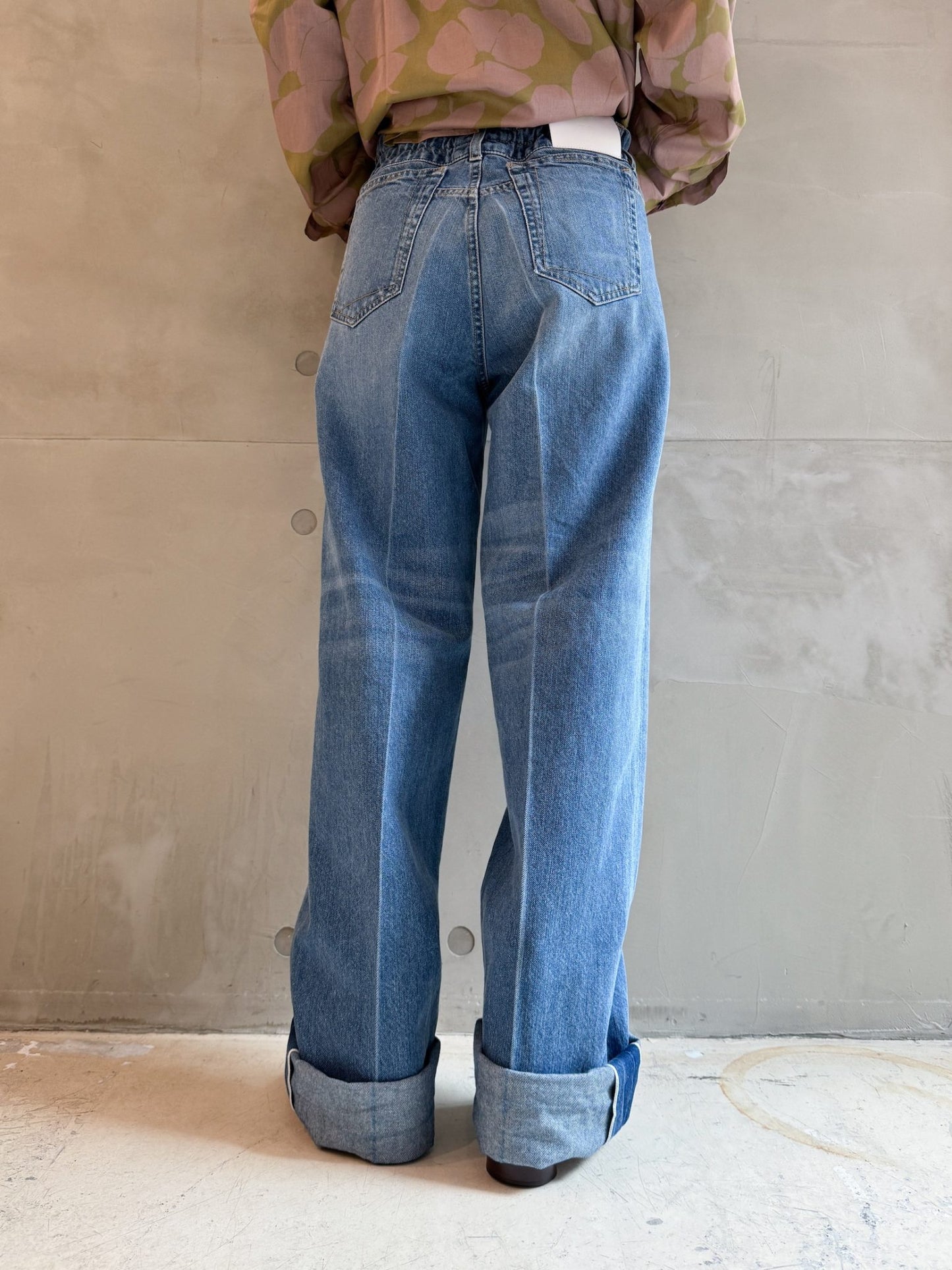 3 BUTTON DENIM  PAPER WASH（UNISEX）