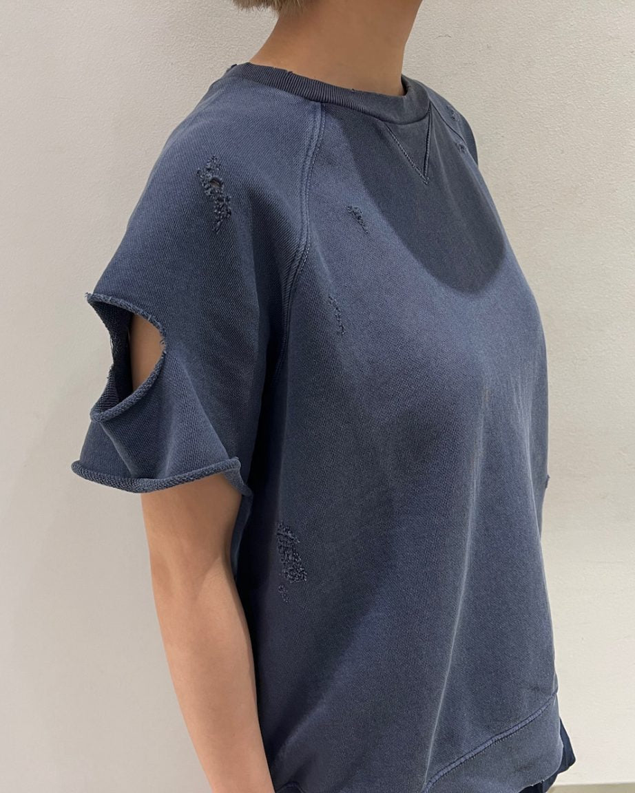 SWEAT SLEEVELESS TOP