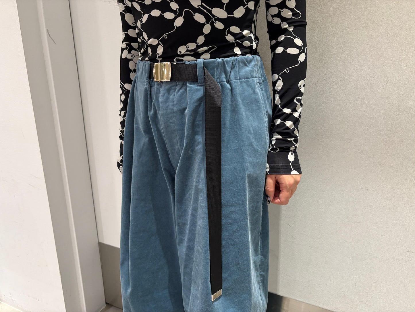 COLOR BELTED PANTS【24AW】　