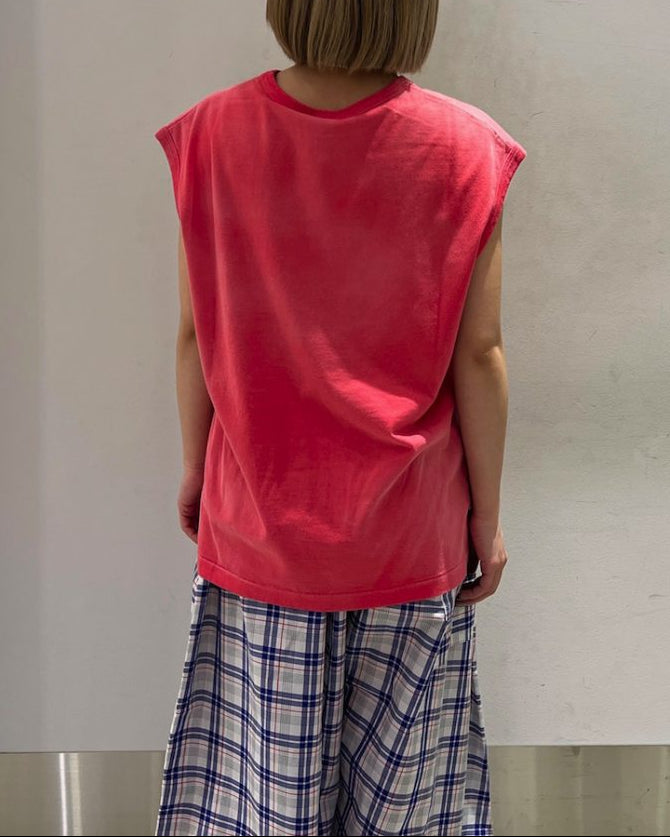 ”BACK LIGHT” SLEEVELESS TANK TOP