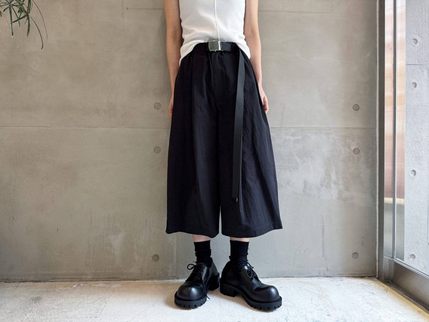 BELTED HALF PANTS【25SS】