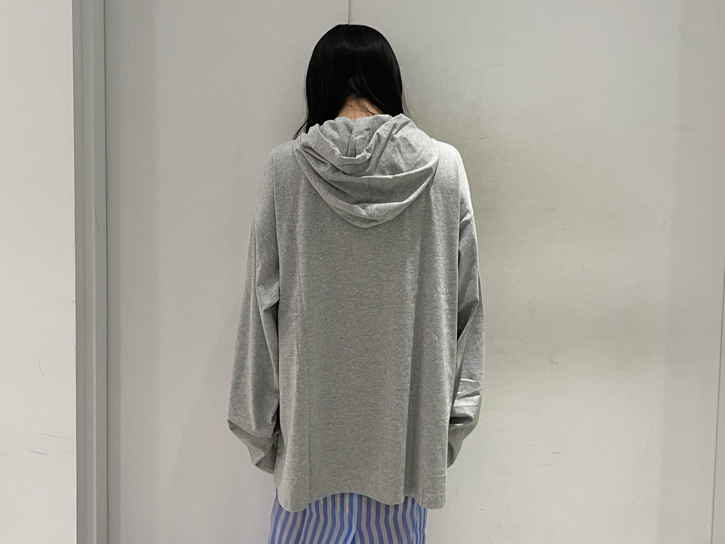 SCRIBBLED PARIS JERSEY HOODIE【25SS】