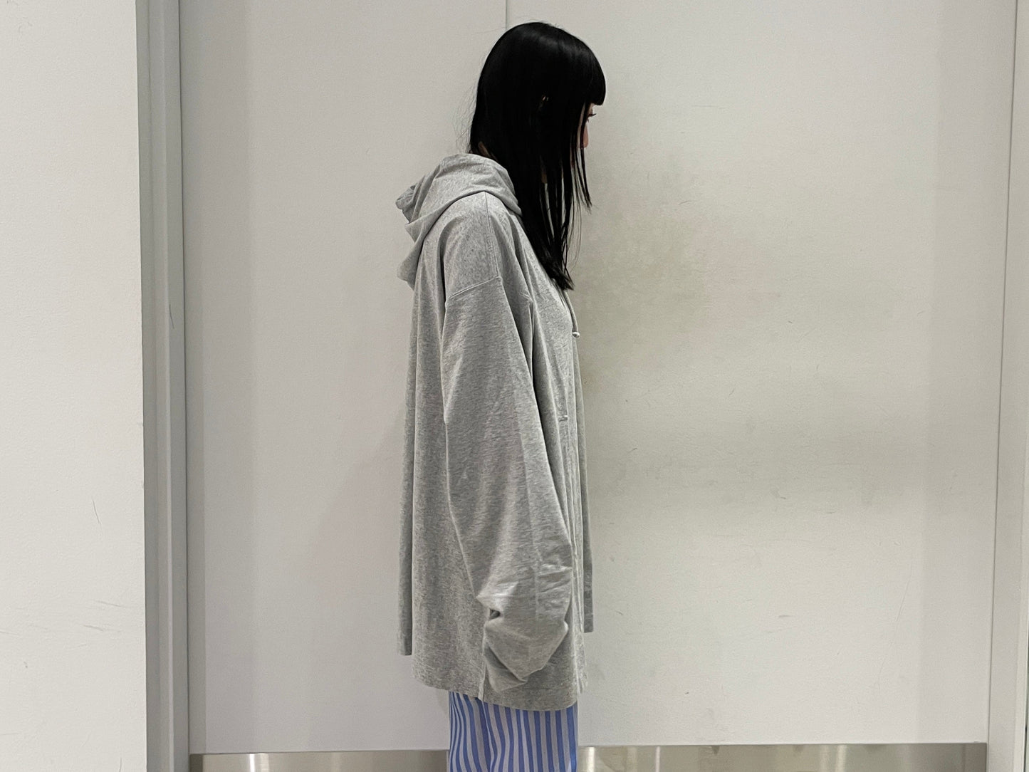 SCRIBBLED PARIS JERSEY HOODIE【25SS】