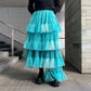 Tulle Asymmetric Skirt【25AW】