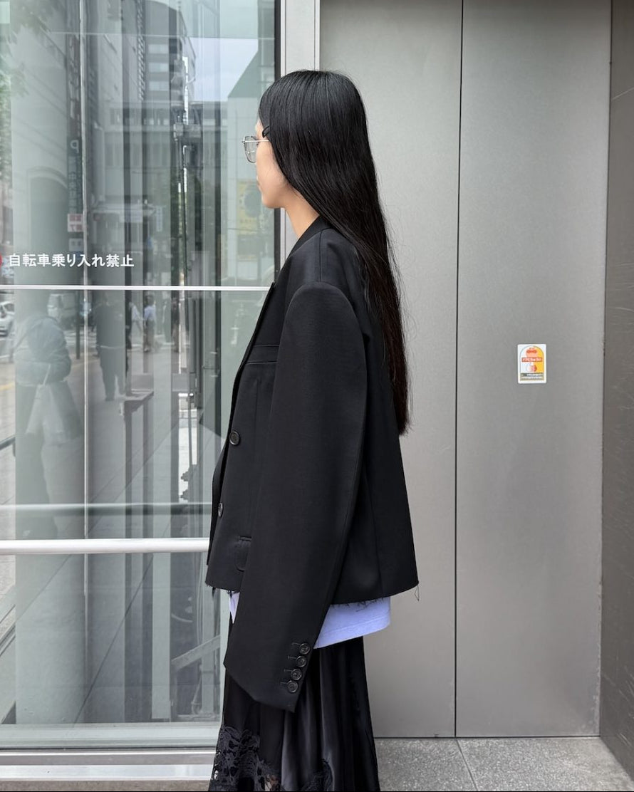 CUT-OFF SPENCER JACKET（UNISEX）