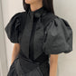BELTED FLARE PUFF TOP【25AW】