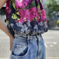 DRIES VAN NOTEN/HERADA総柄ノースリーブトップス