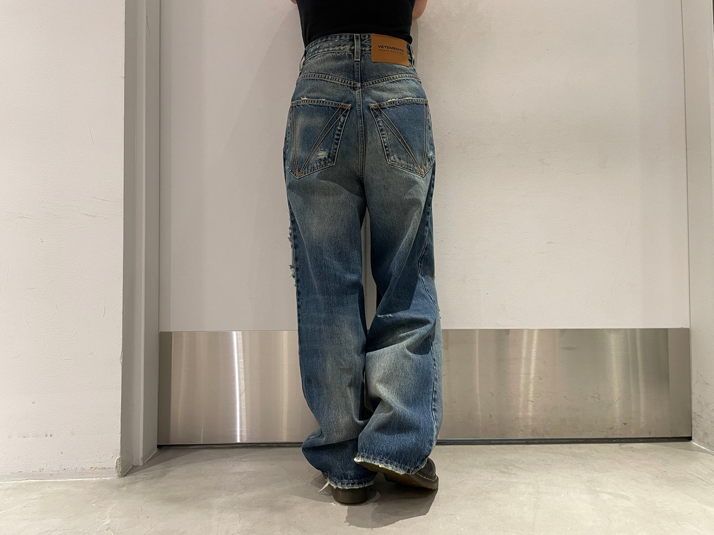 DISTRESSED BAGGY JEANS【25SS】