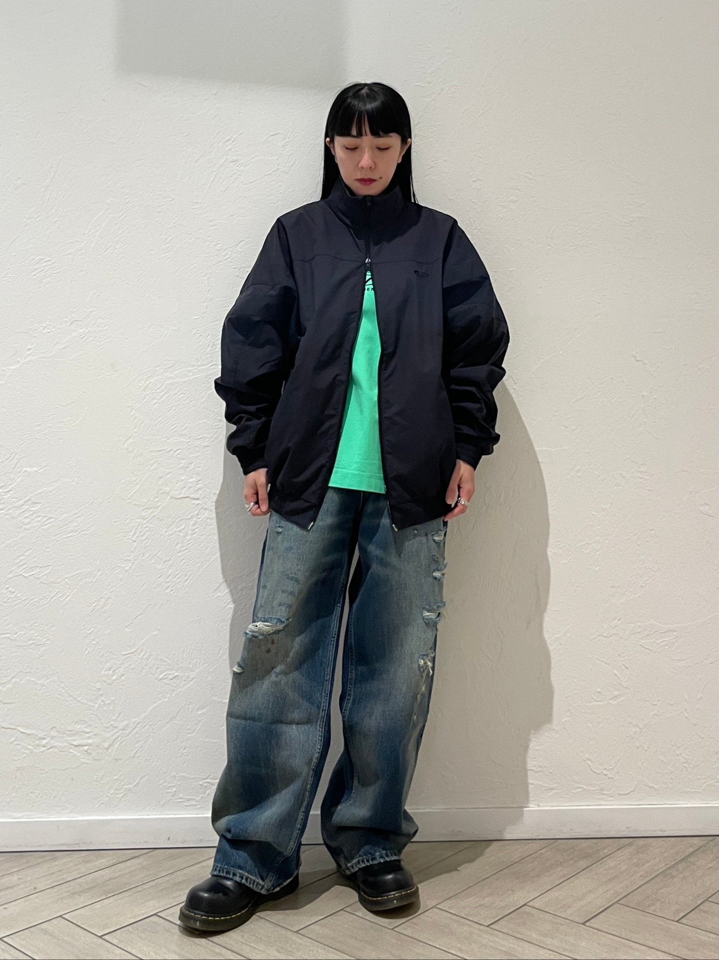 DISTRESSED BAGGY JEANS【25SS】