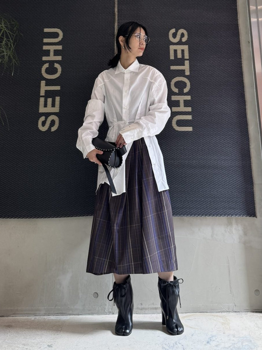 タビドローストリングアンクルブーツ