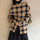 CHECK CAPE SHIRT【24AW】