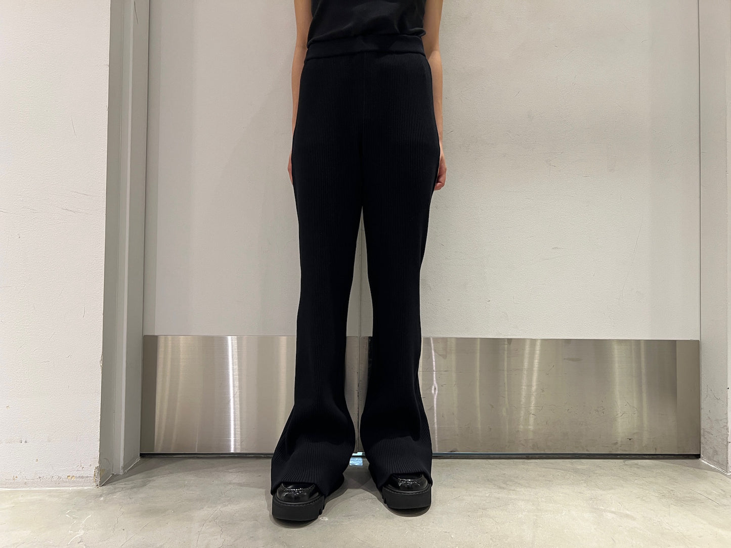 RIBBED LEGGINGS PANTS【25AW】