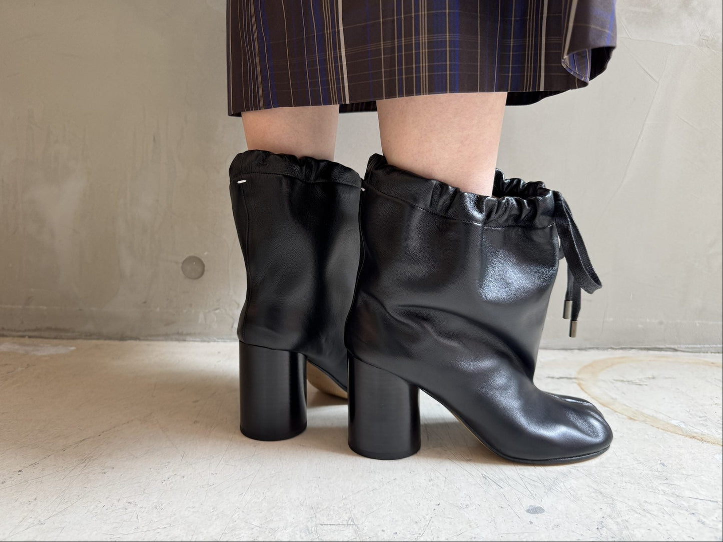 タビドローストリングアンクルブーツ【25AW】