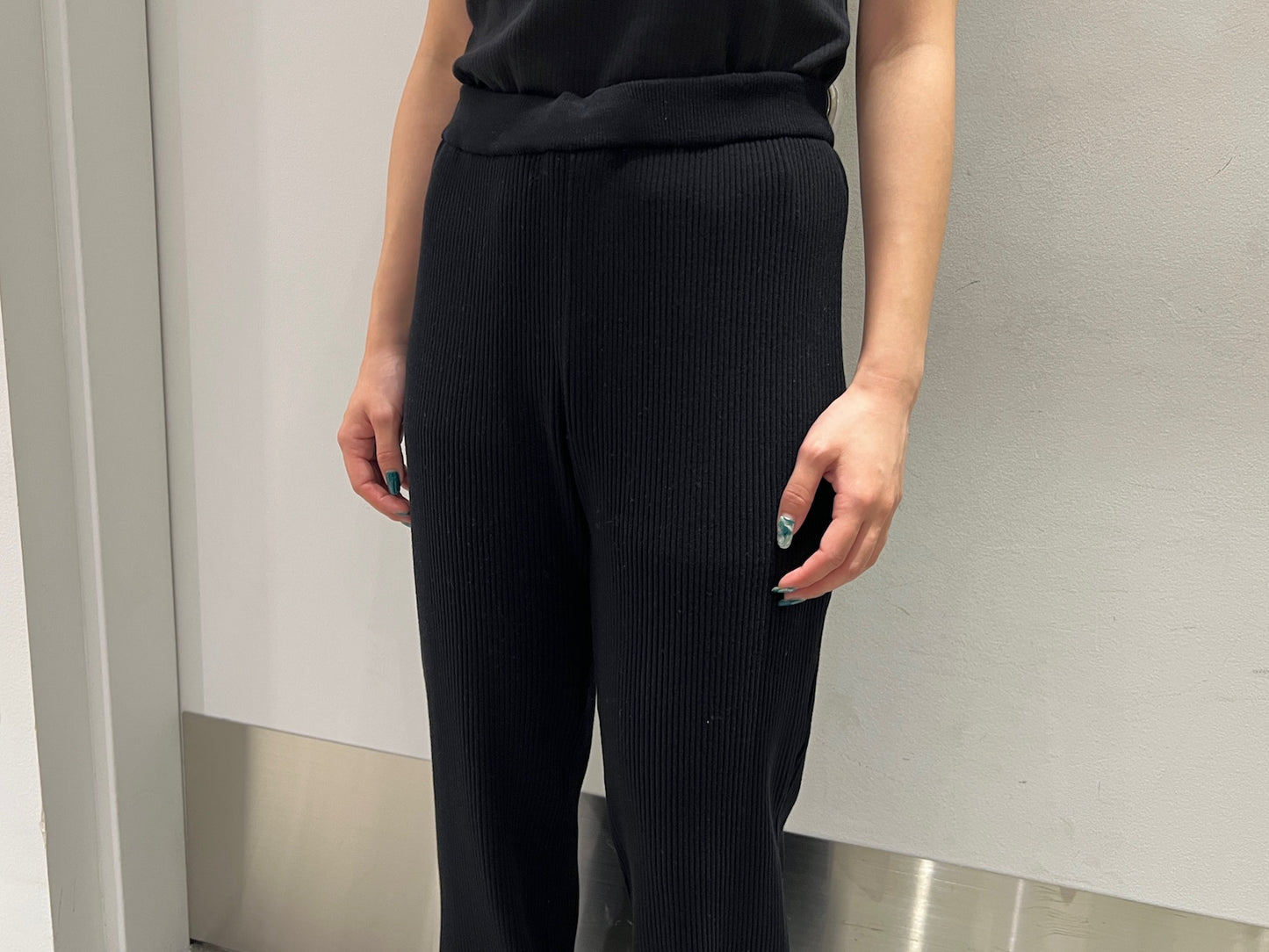 RIBBED LEGGINGS PANTS【25AW】