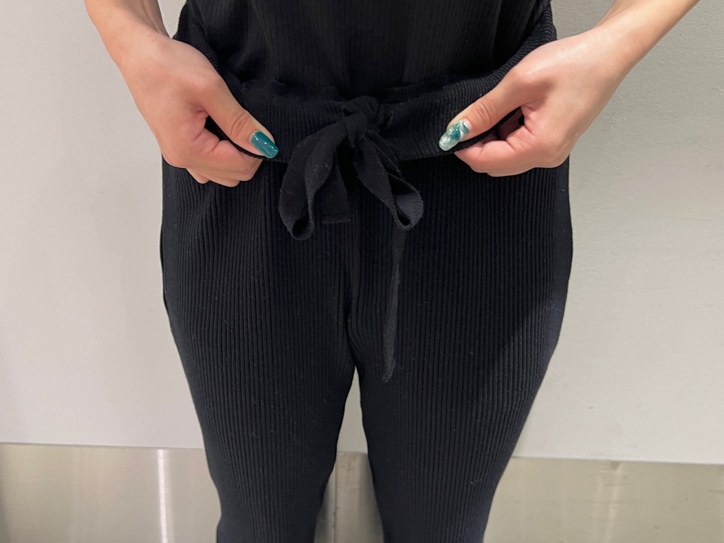 RIBBED LEGGINGS PANTS【25AW】